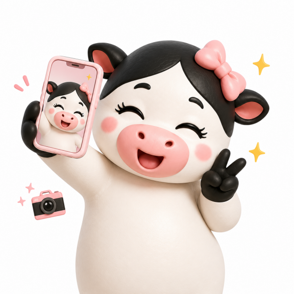 GrassFriends 旗下 GrassMoo Friends 原创角色GrassMee 图形素材